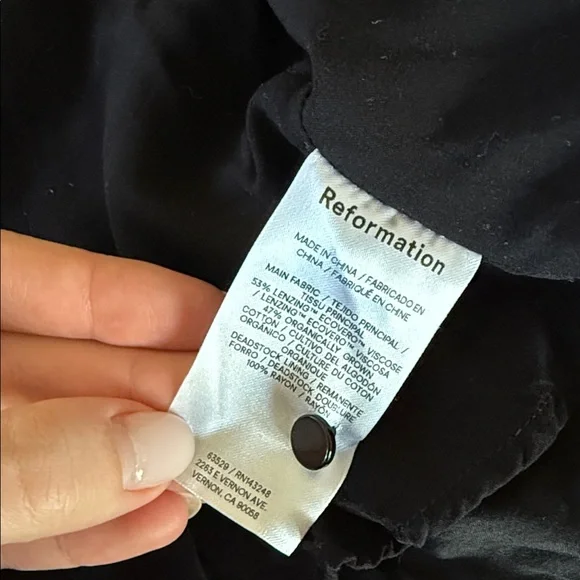 Reformation Valetta Two Piece set Women's Top only - Picture 7 of 12